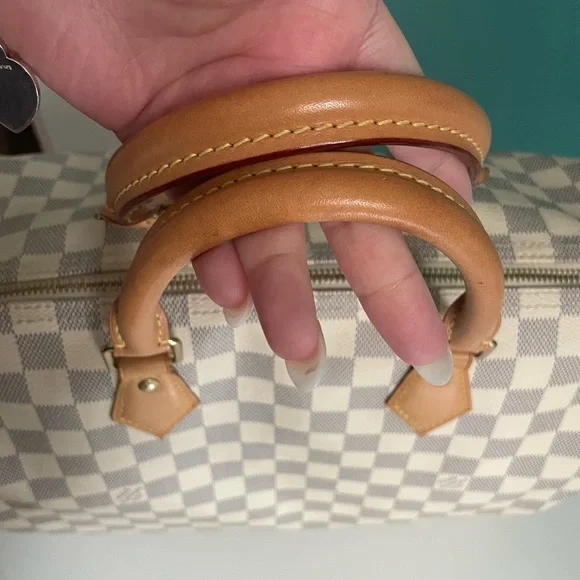 Louis Vuitton azur speedy 35 - Picture 3 of 9